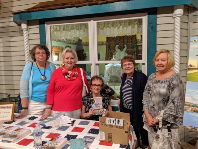 Pam Meyers with Friends at Book Signing