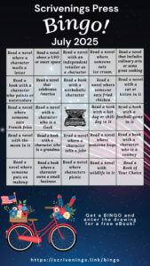 July 2025 Bingo Card