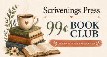 logo for the 99¢ book club by Scrivenings Press