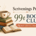 logo for the 99¢ book club by Scrivenings Press